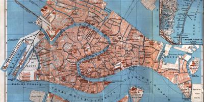 Il centro storico di Venezia la mappa