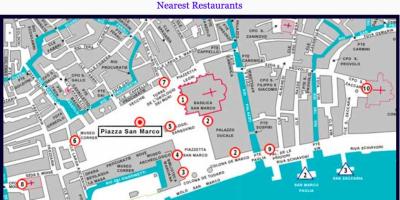 Mappa di piazza Venezia